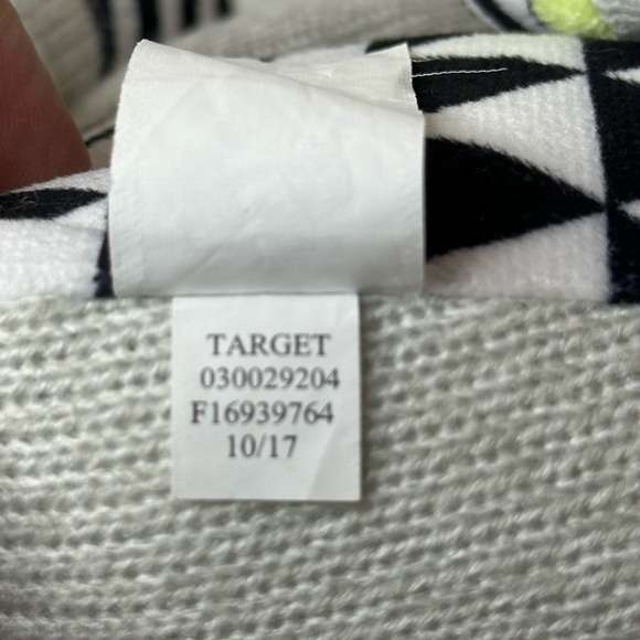 Cloud Island Target Soft Knit Grey Mouse Stuffed Animal Plush Triangle Design - Picture 5 of 6